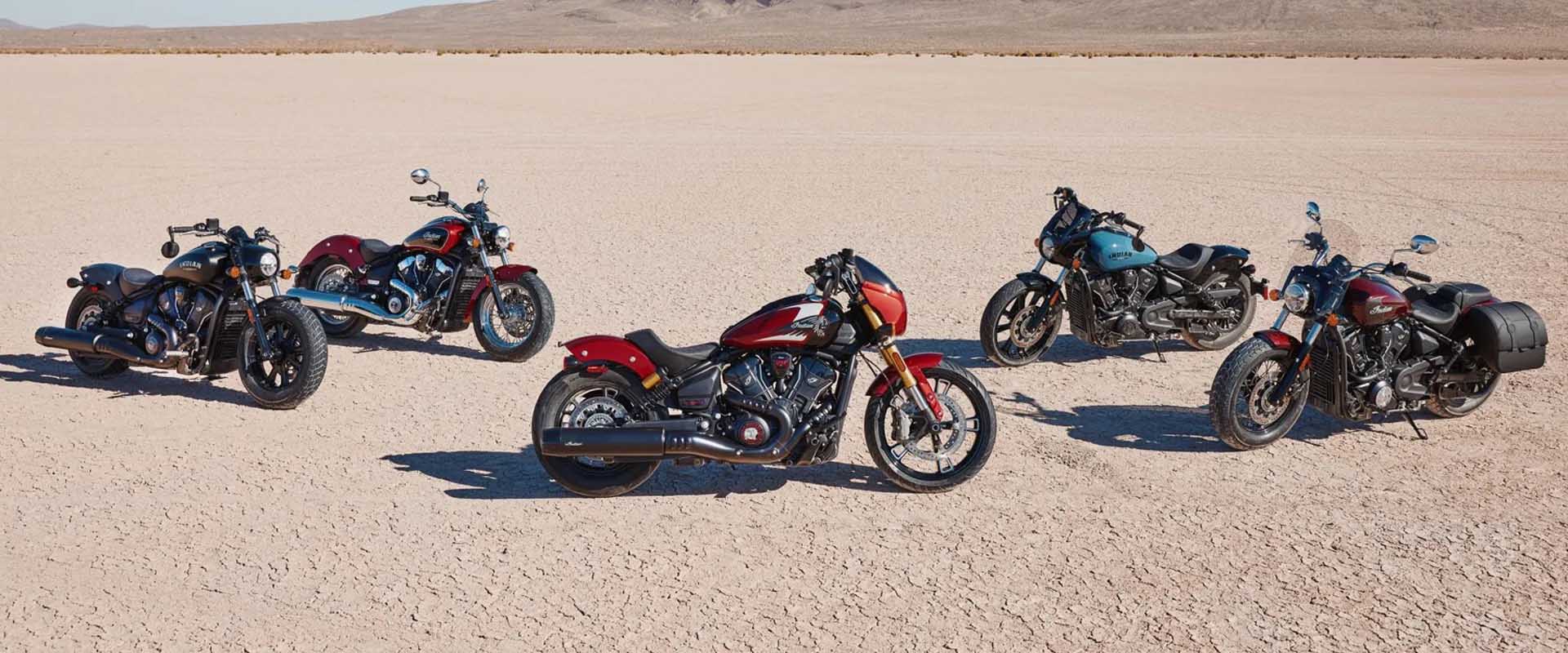The All-New Indian Scout Family